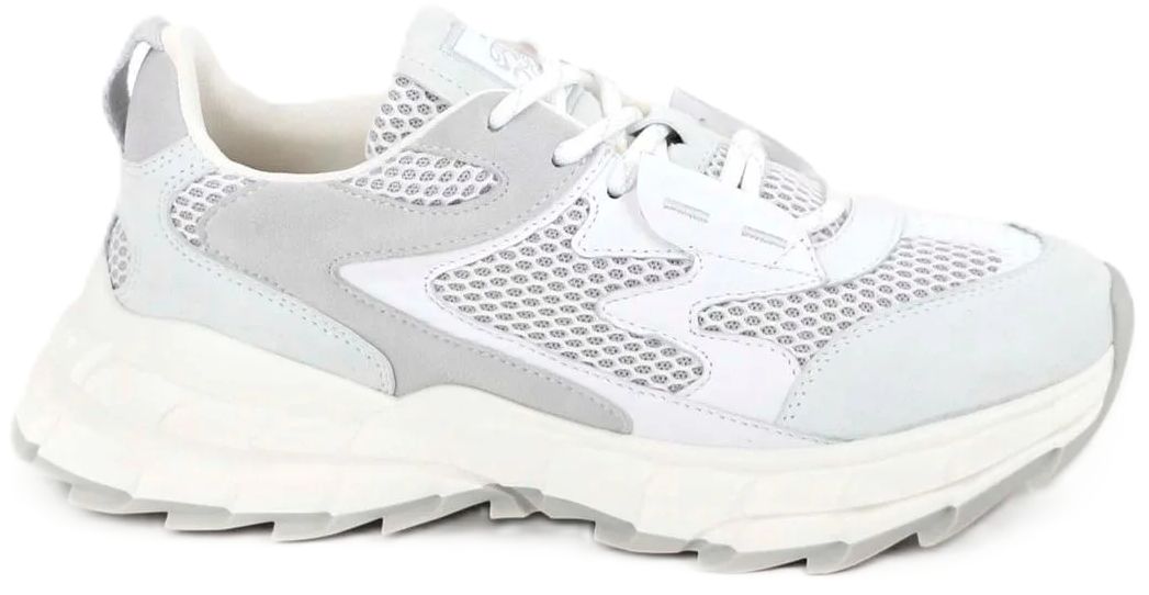 Chunky Sneaker aus Mesh und Leder