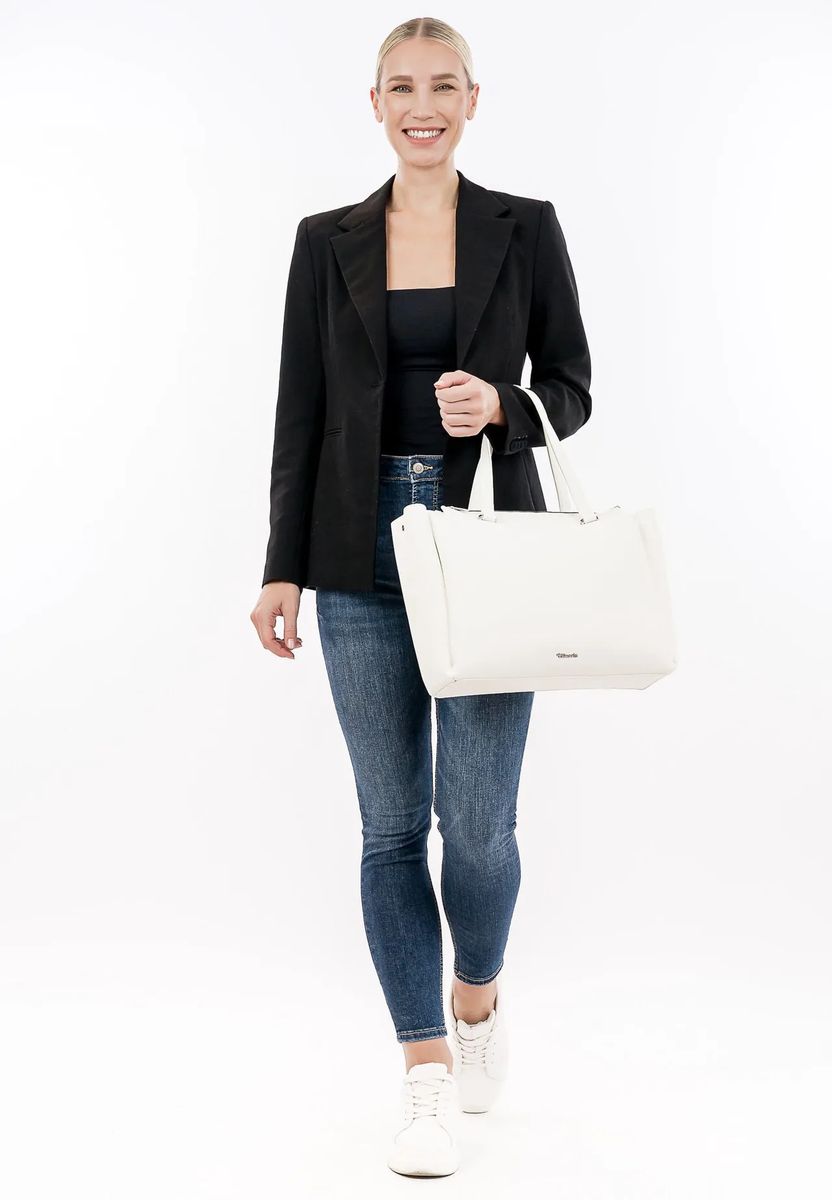 Elegante großformatige Shopper-Tasche