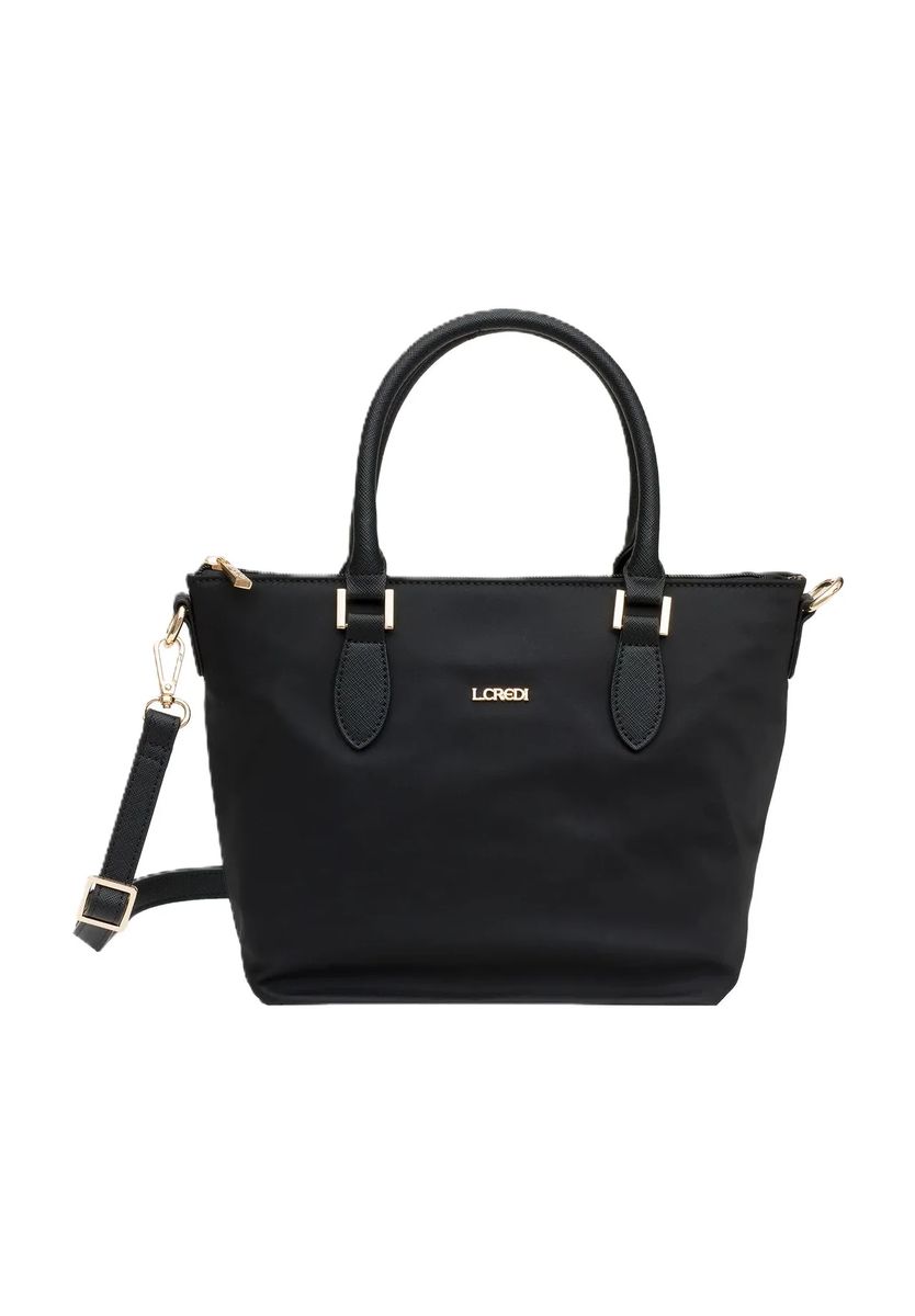 Elegante Nylon-Henkeltasche mit Riemen