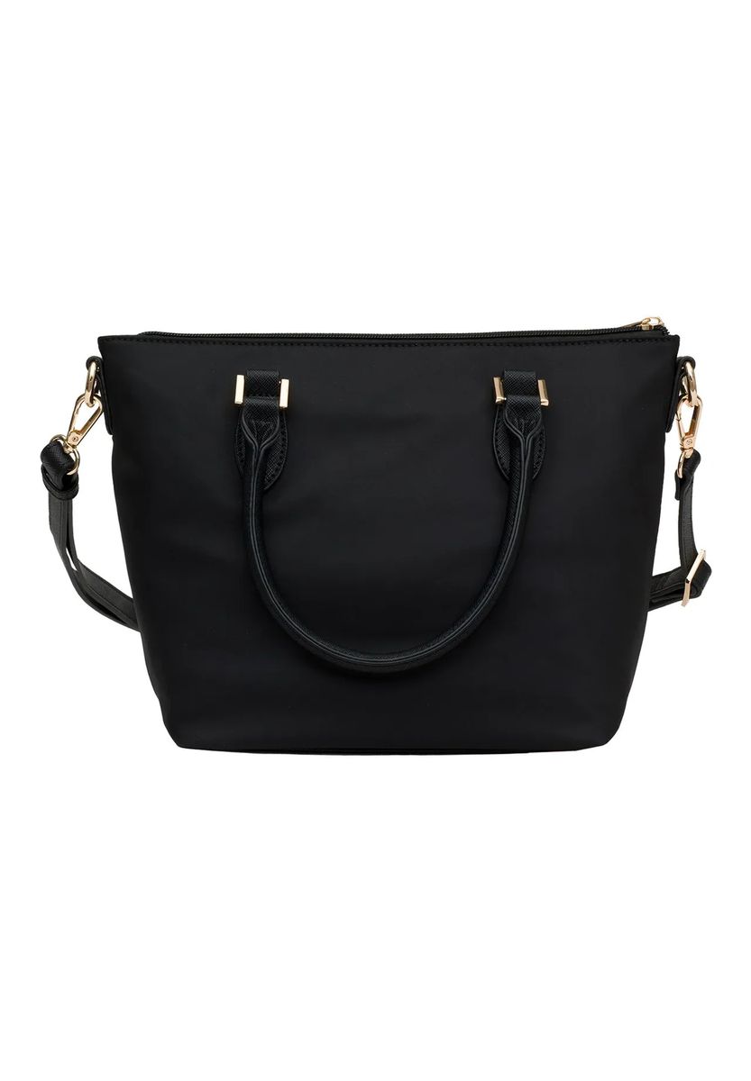 Elegante Nylon-Henkeltasche mit Riemen