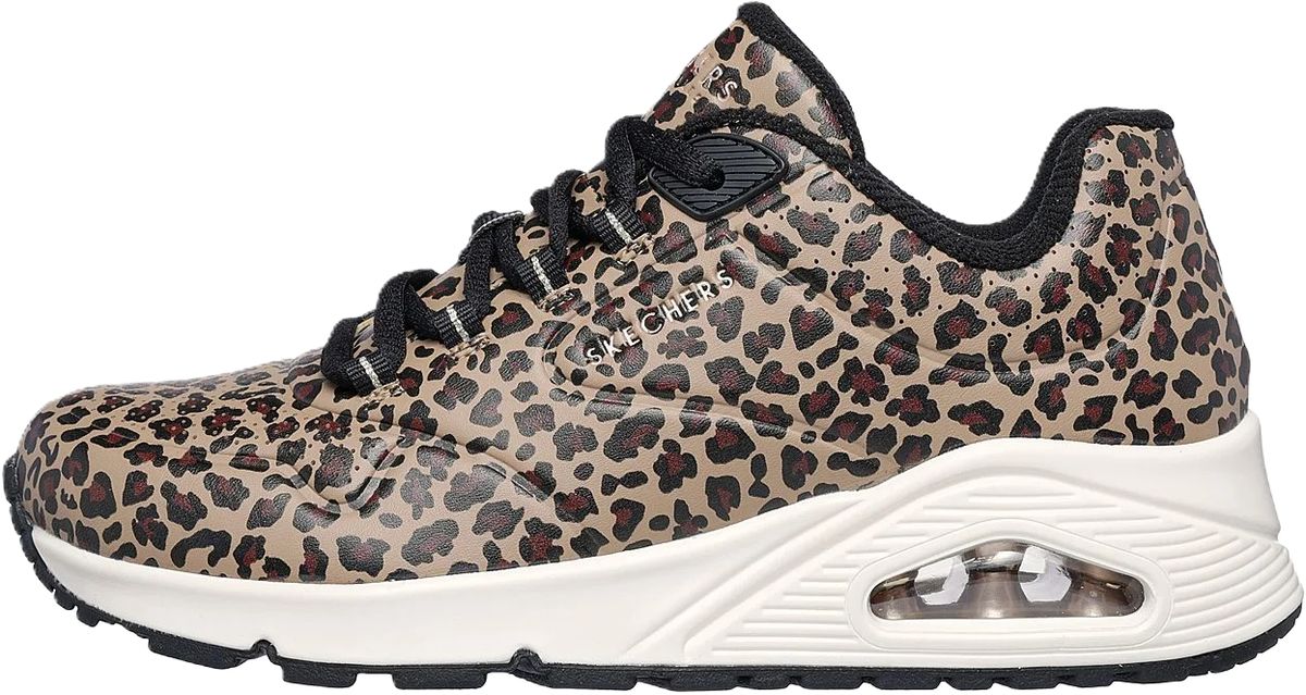 Sneaker mit Leopardenmuster und Luftpolsterung