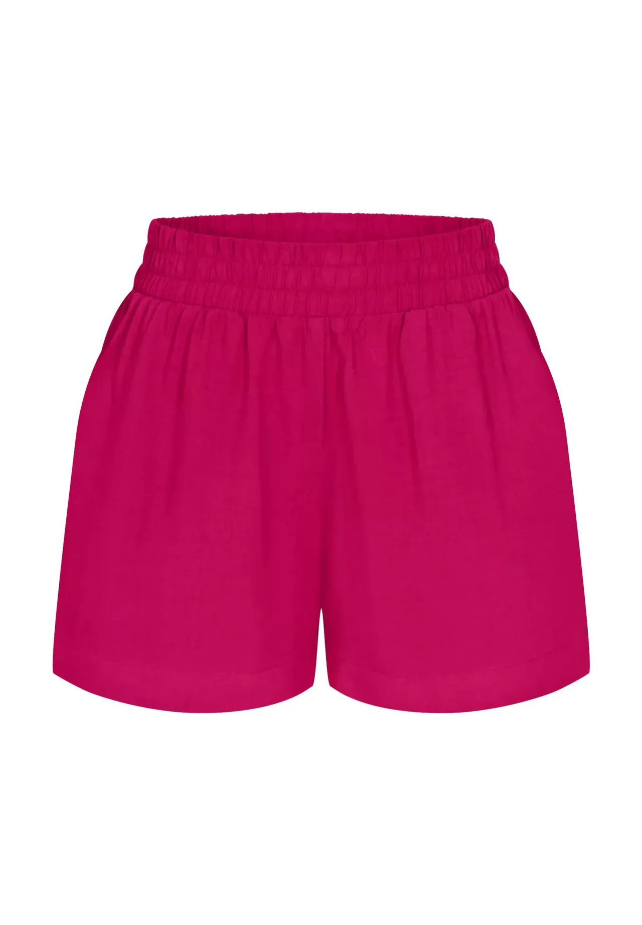 Entspannte Strandshorts mit elastischem Bund