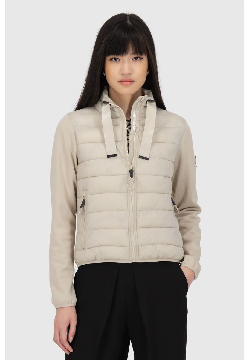 Gesteppte Hybridjacke mit Softshell