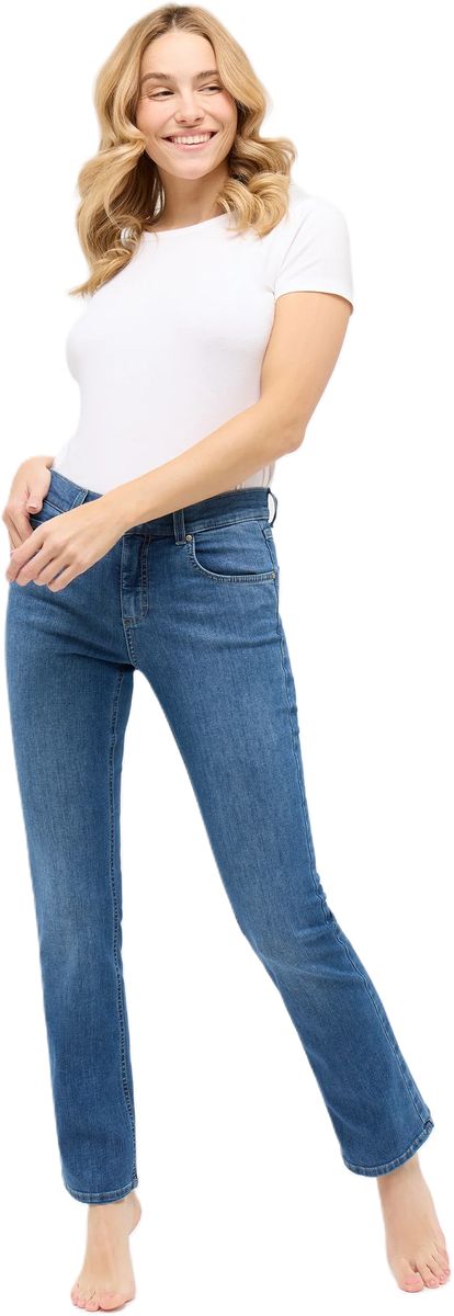 Klassische Five-Pocket Bootcut-Denim