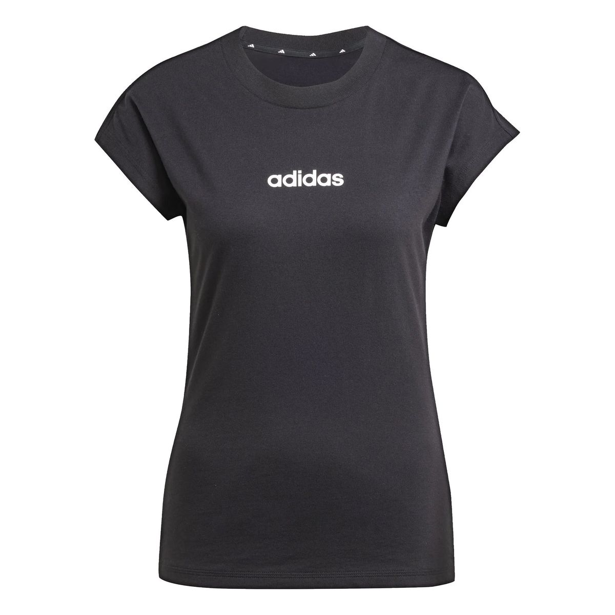 Minimalistisches Baumwoll-T-Shirt mit Logo