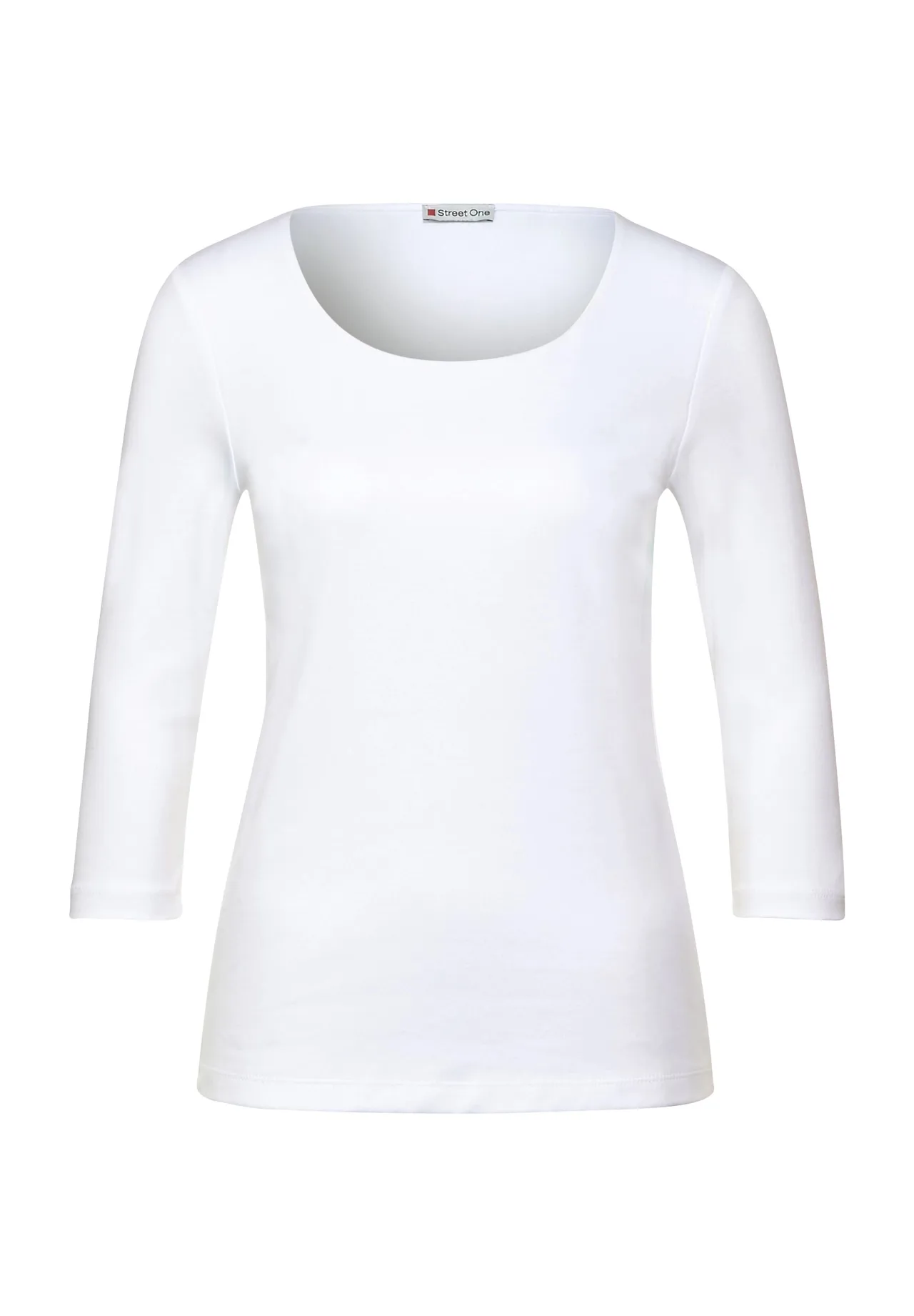 Essentielles Slim-Fit 3/4-Arm Top