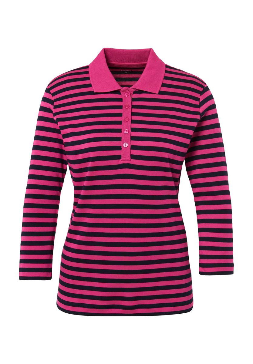 Gestreiftes Poloshirt aus Pima-Baumwolle