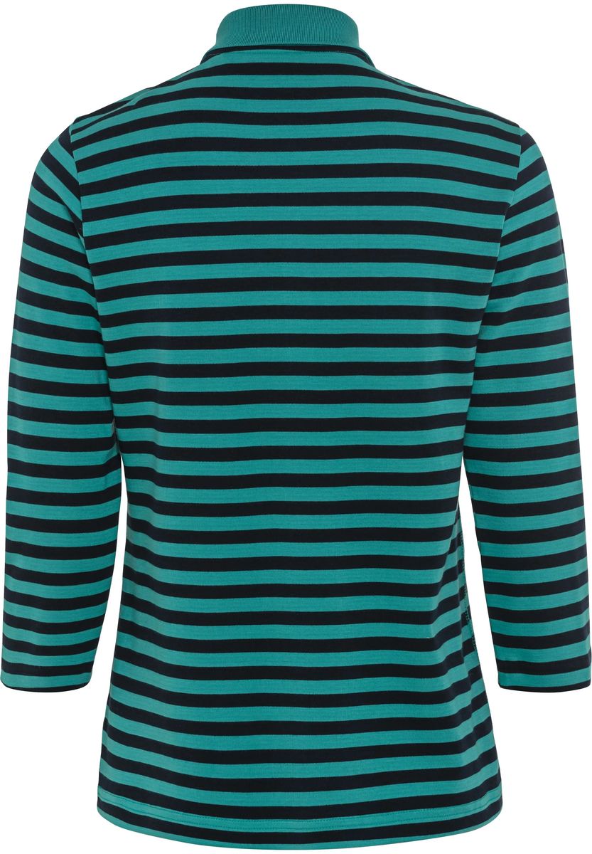 Gestreiftes Polo-Shirt aus Pima-Baumwolle