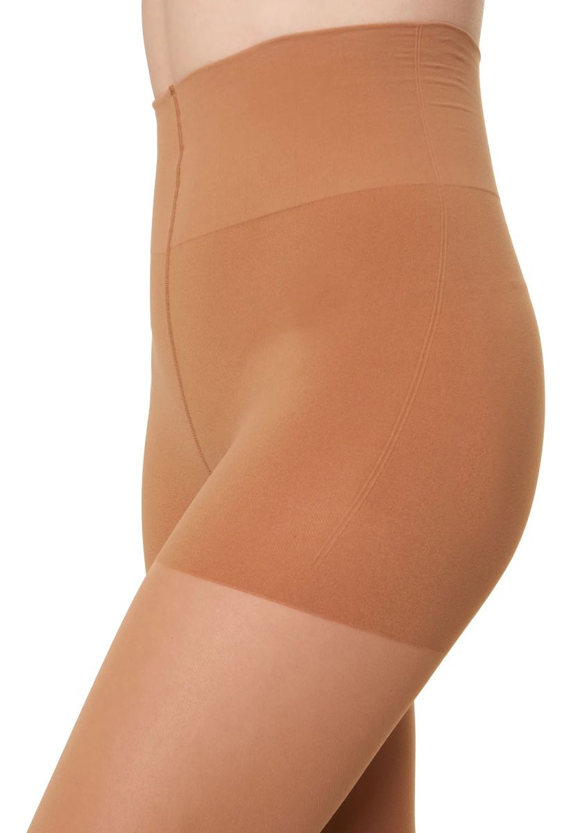 Transparente Kompressionsstrumpfhose mit Shape-Effekt