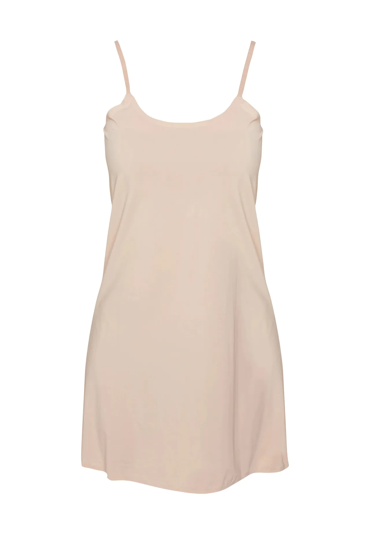 Minimalistisches Unterkleid mit Spaghettiträgern