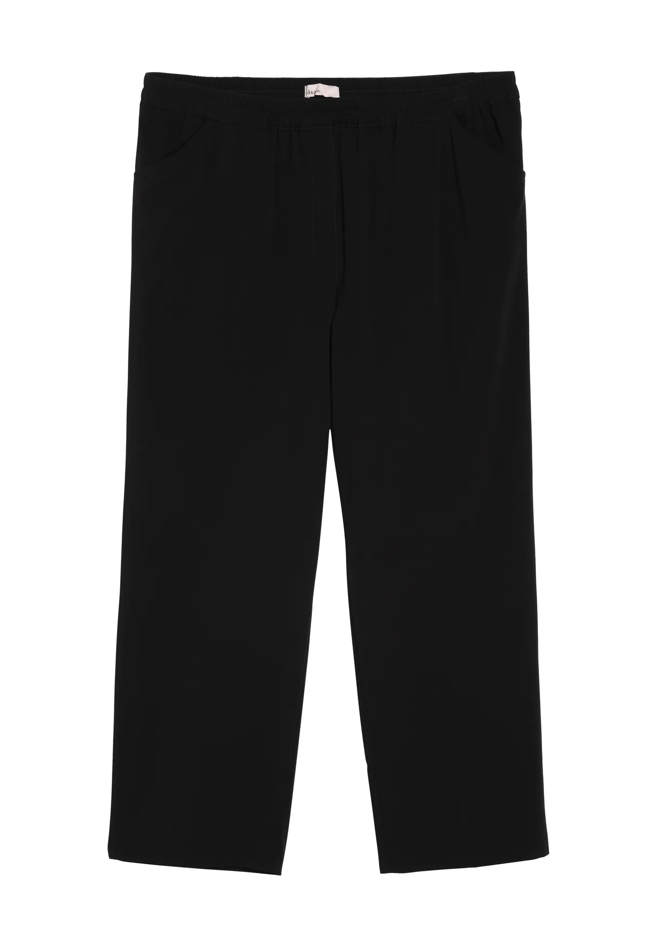 Elastische Schlupfhose mit geradem Bein