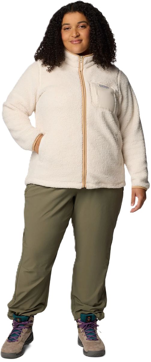 Sherpa-Fleecejacke mit Reißverschluss