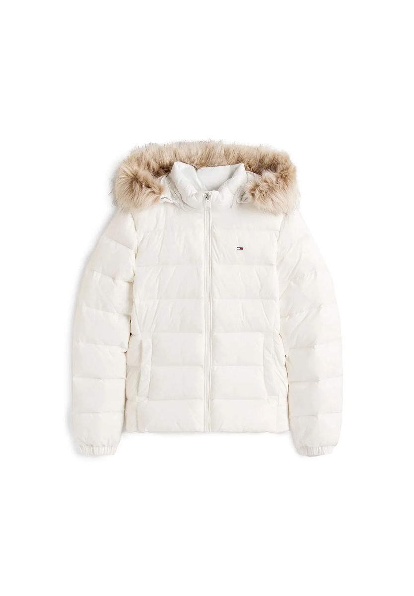 Gesteppte Pufferjacke mit Kapuze