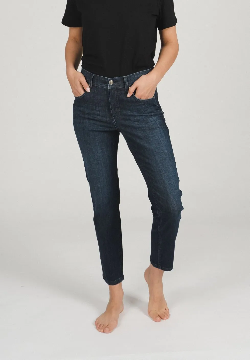 Slim-Fit Jeans in 7/8-Länge