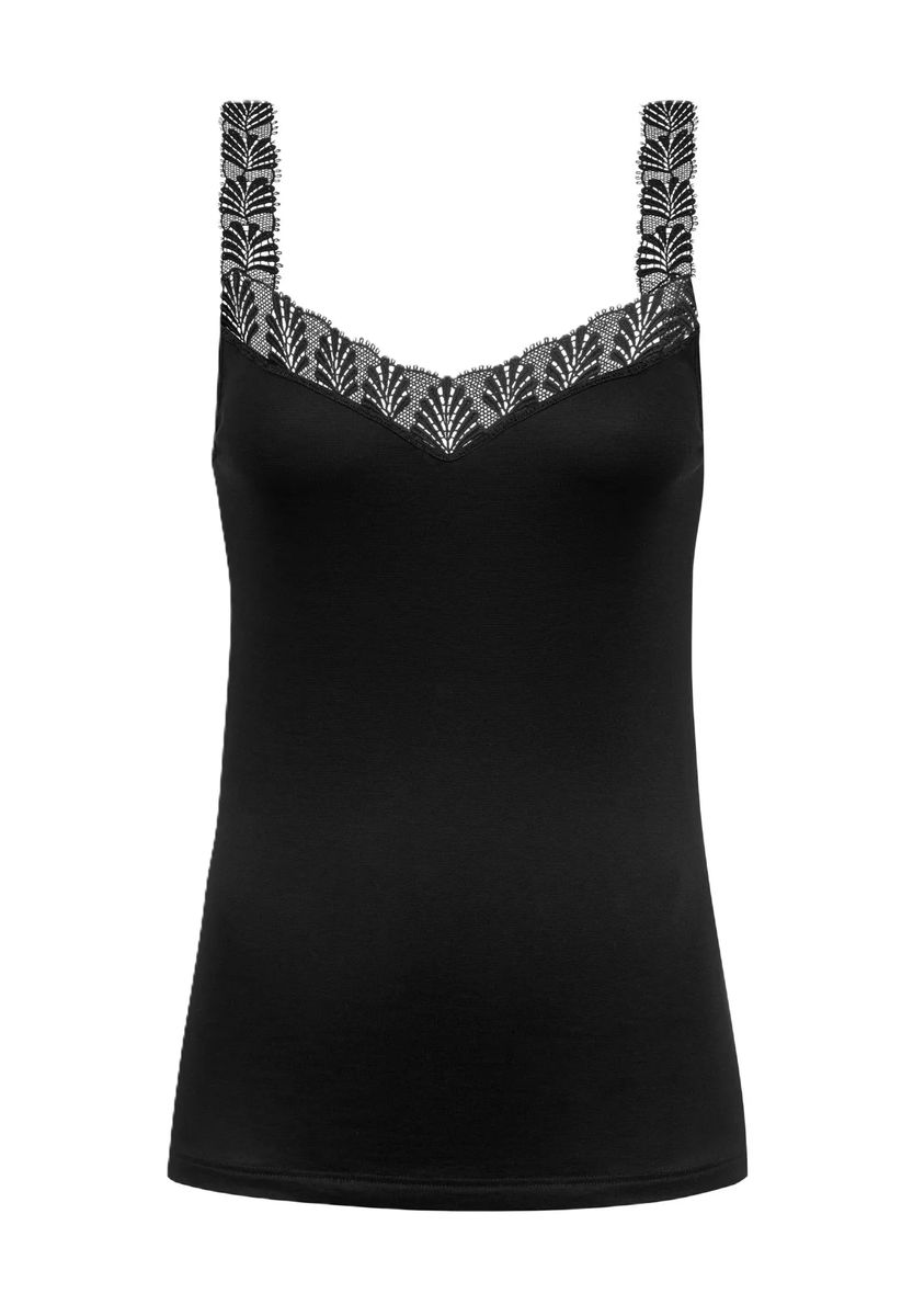 Elegantes Camisole mit Spitzen-V-Ausschnitt