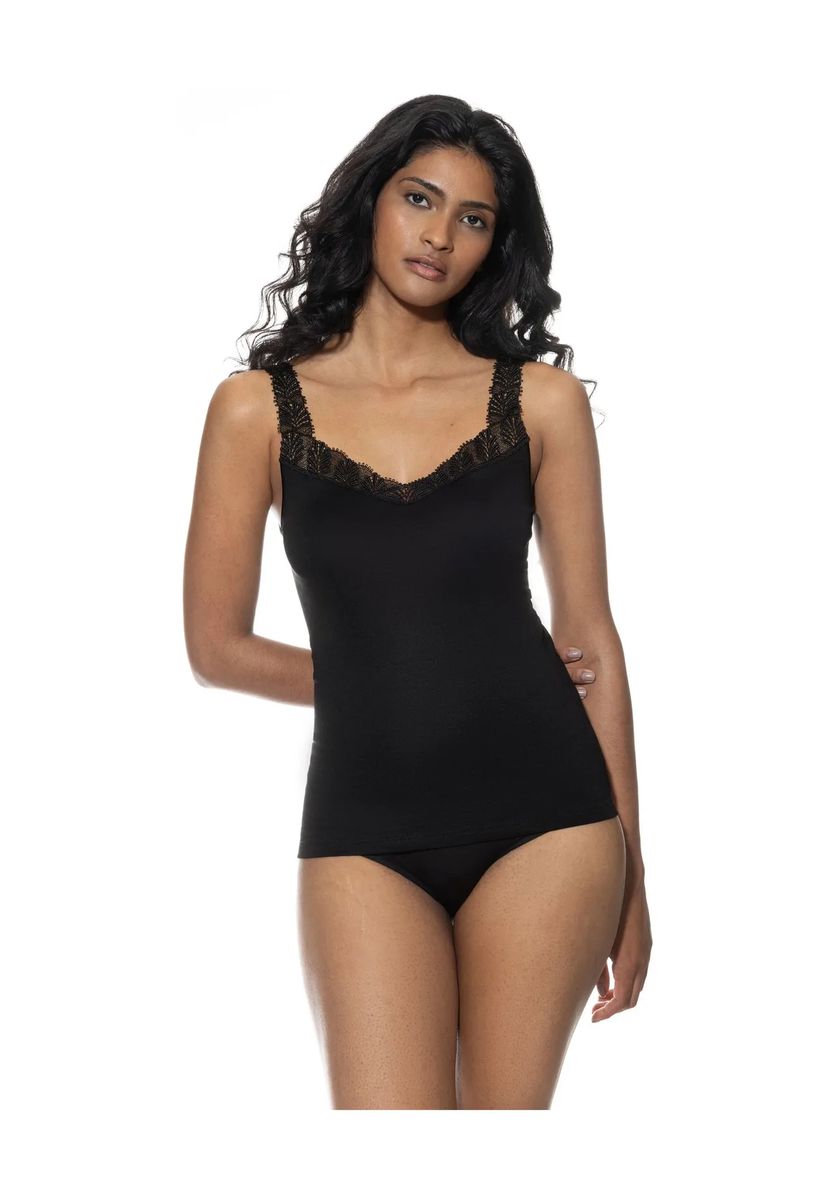 Elegantes Camisole mit Spitzen-V-Ausschnitt