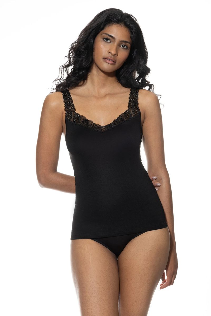 Elegantes Camisole mit Spitzen-V-Ausschnitt