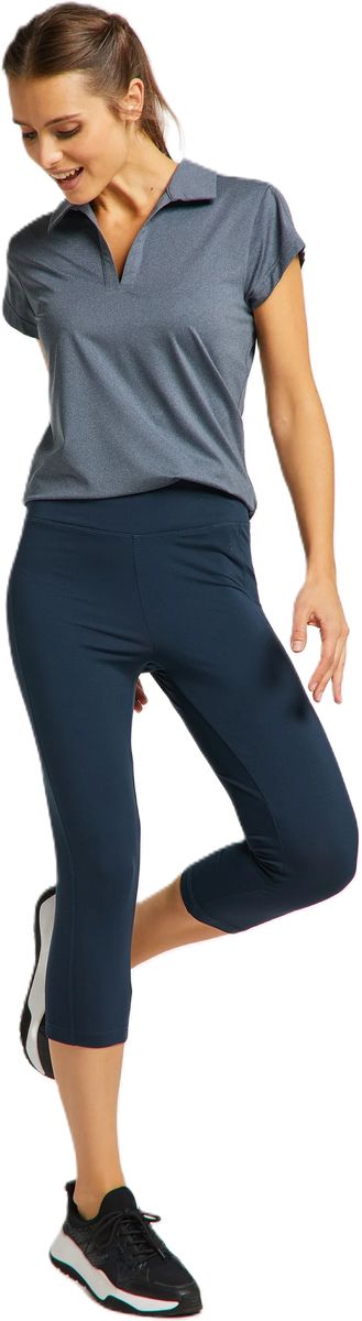 Shaping High-Waist Capri Sport-Leggings