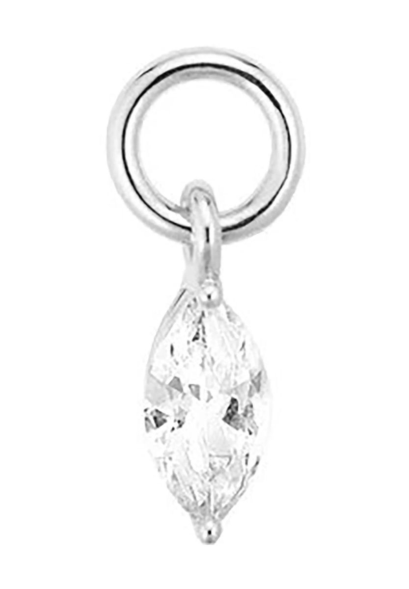 Eleganter Ohrring-Anhänger mit Marquise-Zirkonia