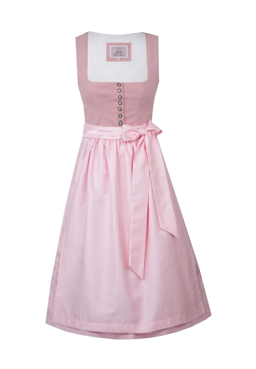 Elegantes Midi-Dirndl mit Schürze
