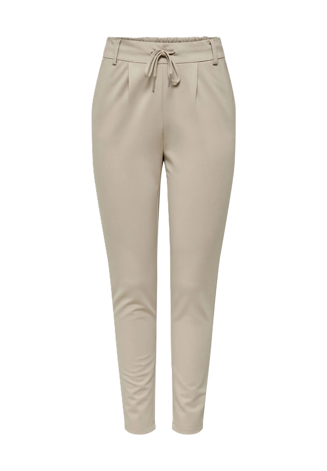 Plissierte Tapered-Hose mit Tunnelzug