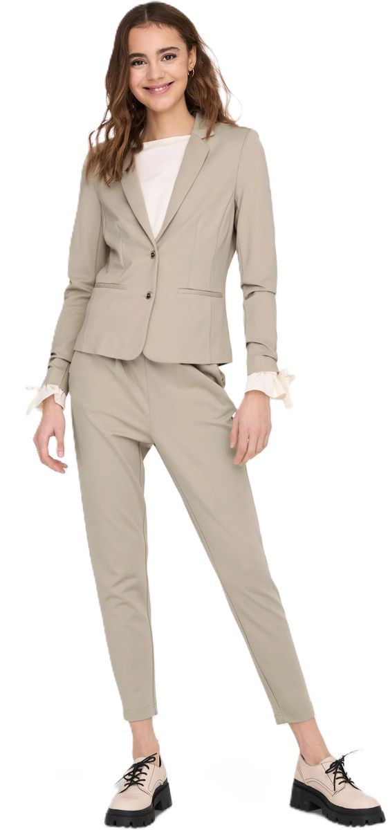 Plissierte Tapered-Hose mit Tunnelzug