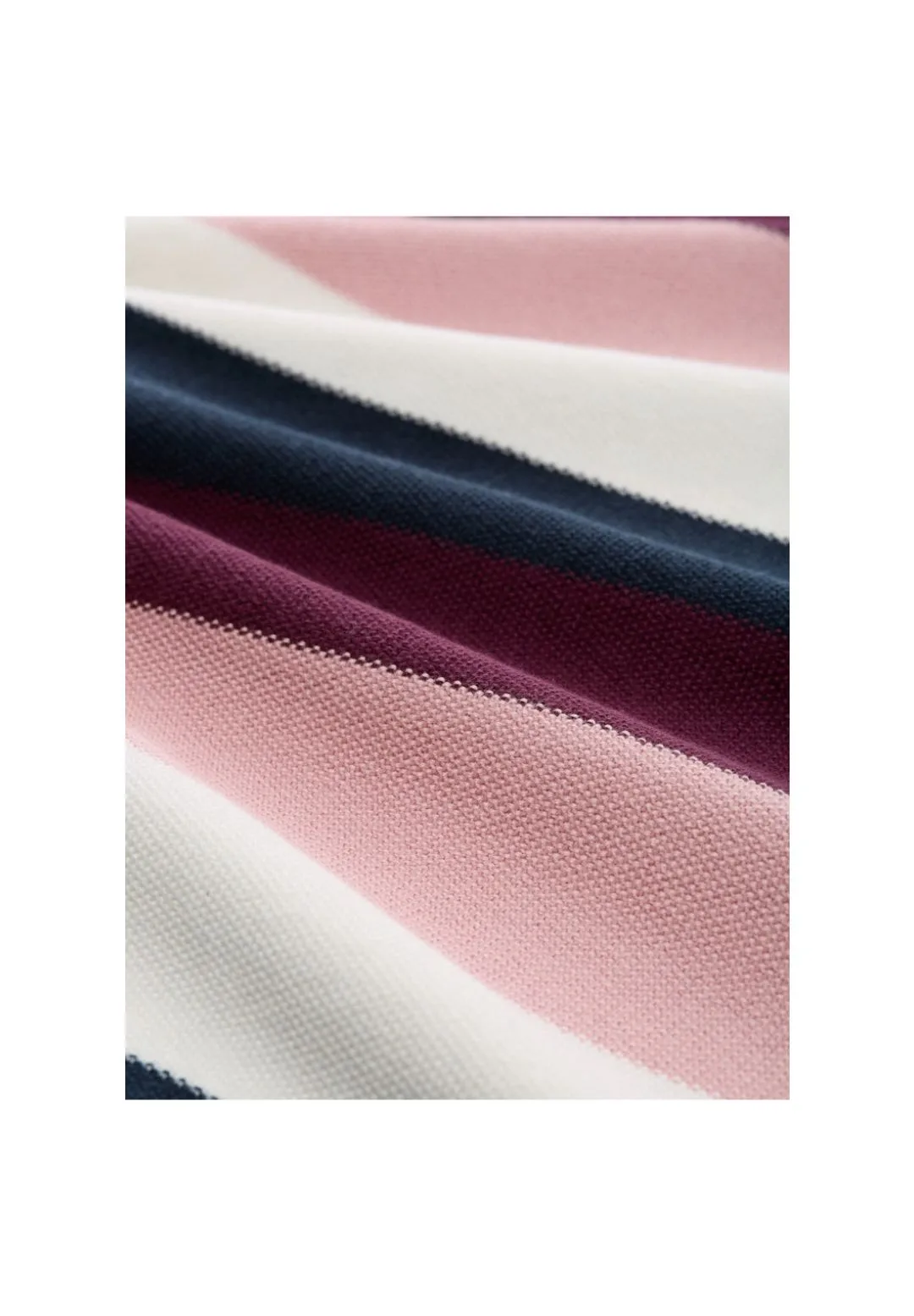 Strukturierter gestreifter Strickpullover