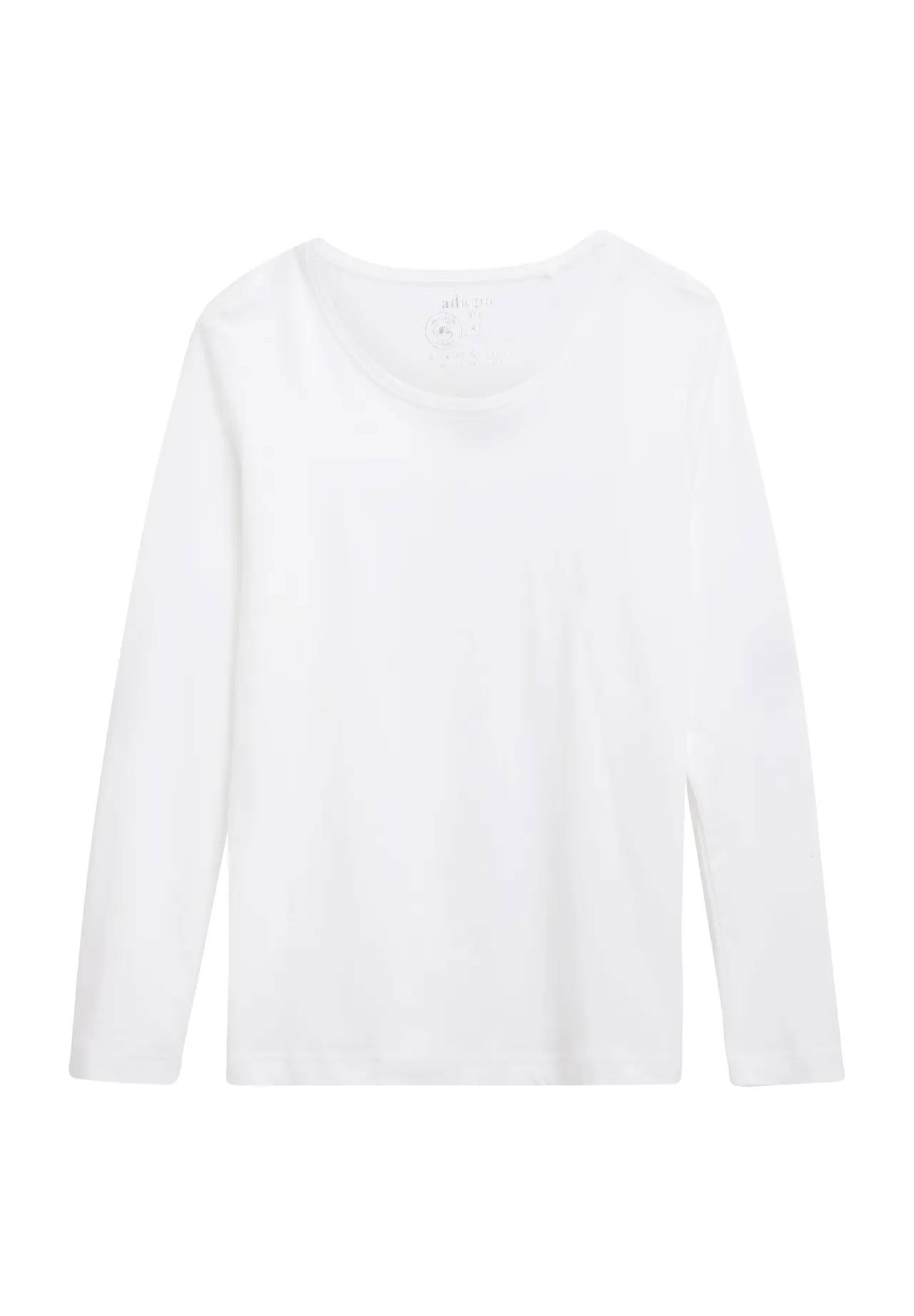Klassisches Langarmshirt aus Baumwolle