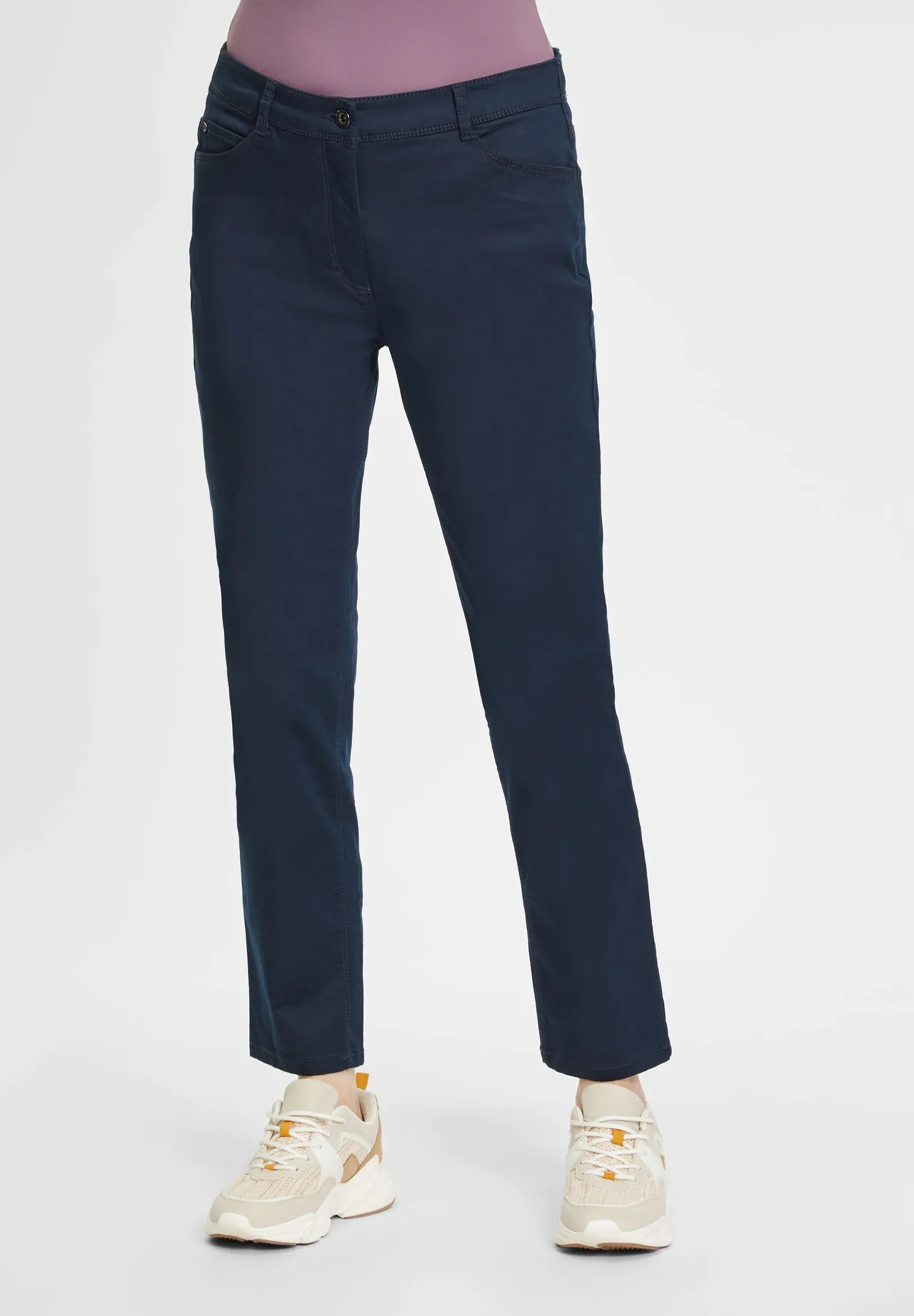 Super-Stretch Gerade Five-Pocket Hose
