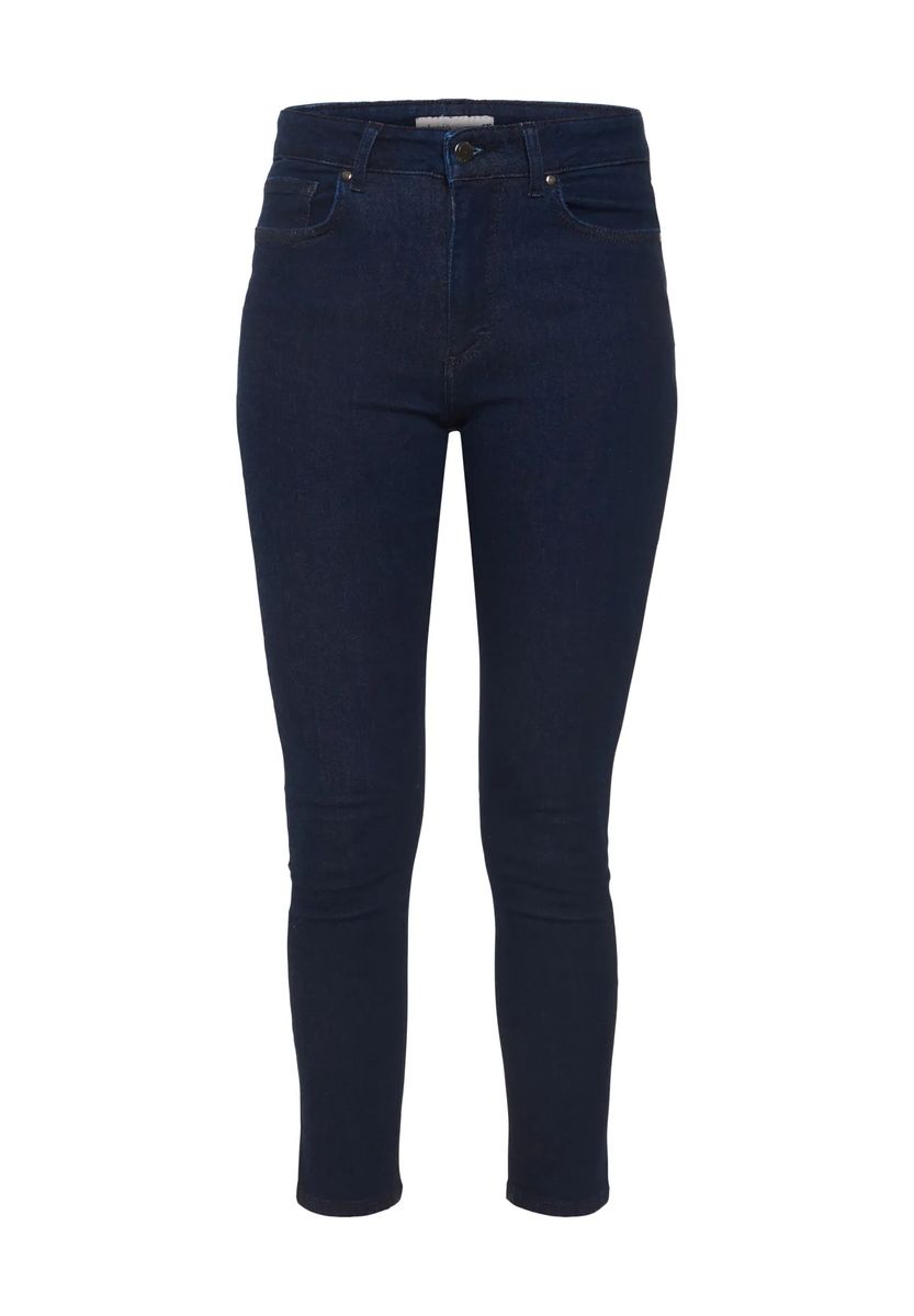 High-Rise Skinny-Fit Denim-Jeans
