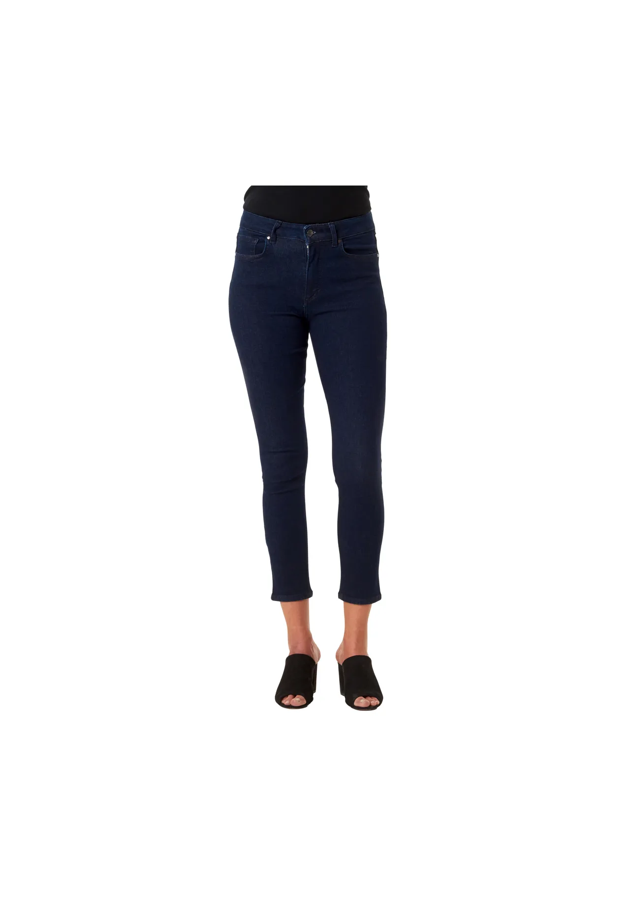 High-Rise Skinny-Fit Denim-Jeans