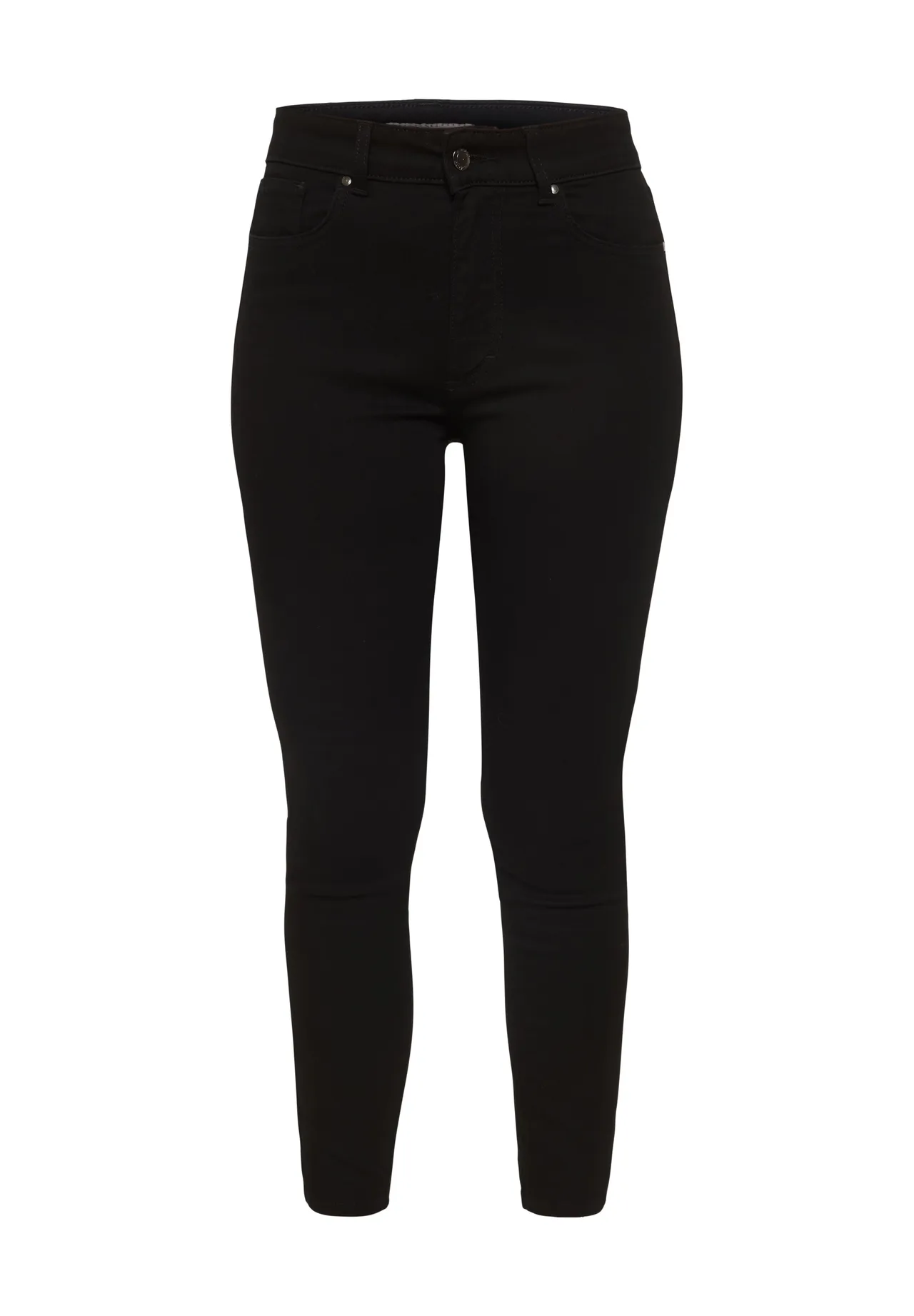 Skinny-Fit Jeans mit hohem Bund