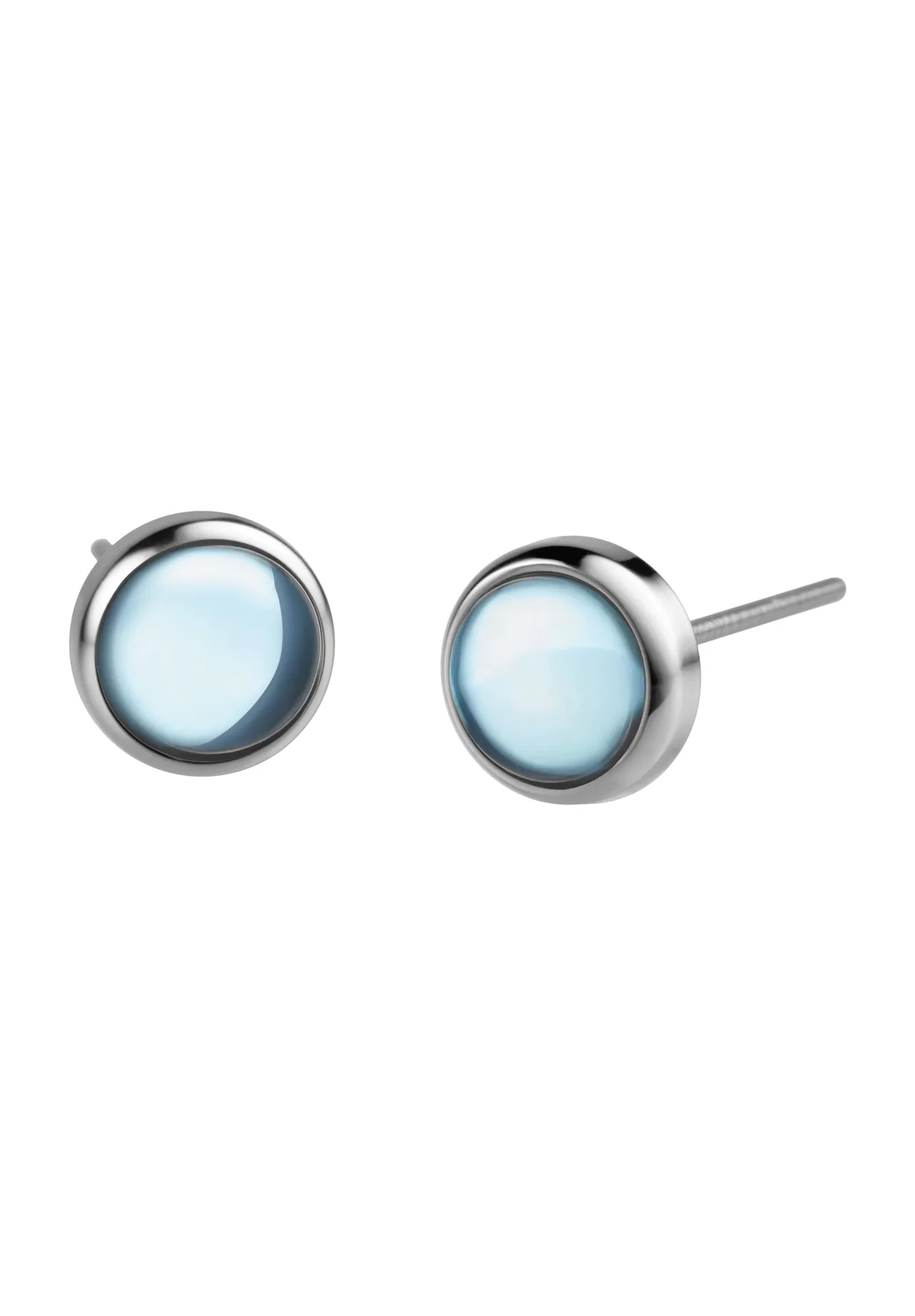 Funkelnde Zirkonia Pavé Kreis Ohrstecker
