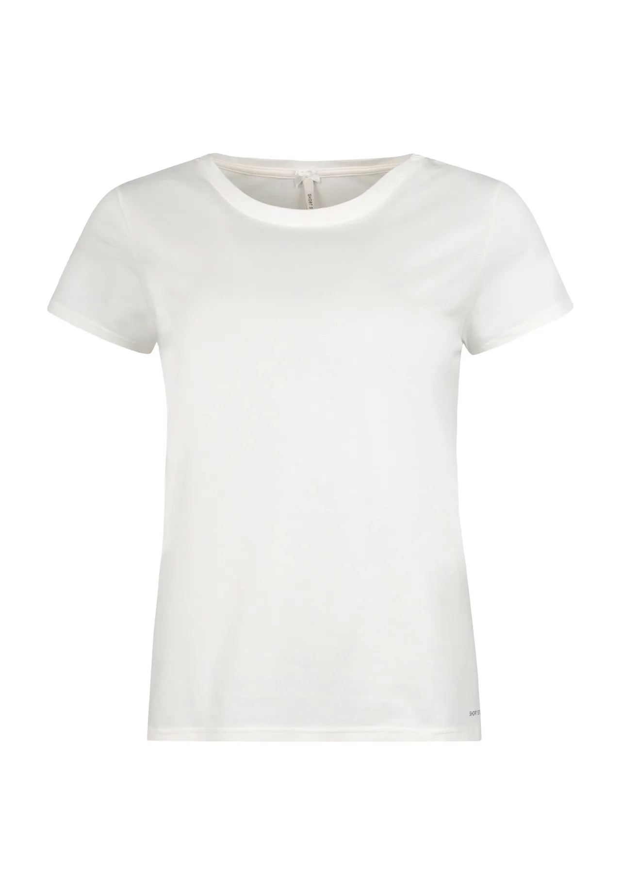 Schlichtes Schlafshirt mit Rundhalsausschnitt