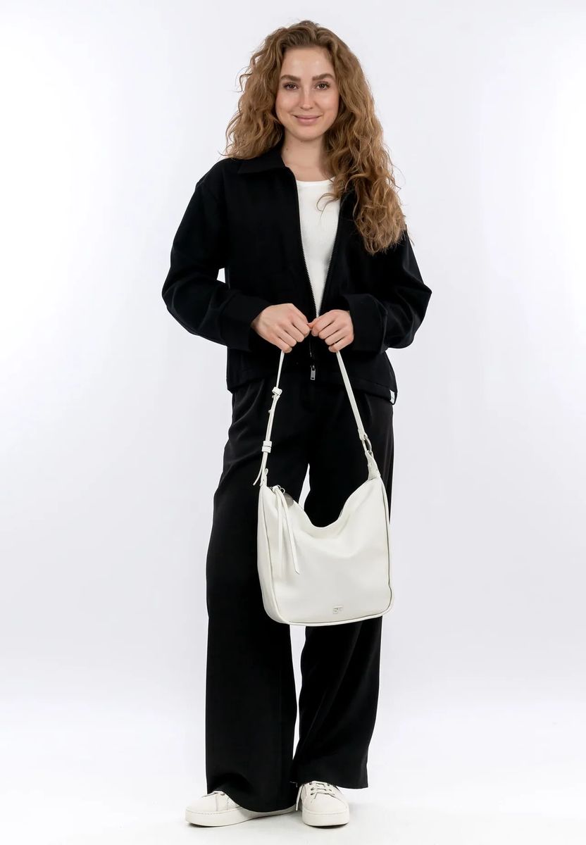 Lockere Hobo-Tasche aus Kunstleder