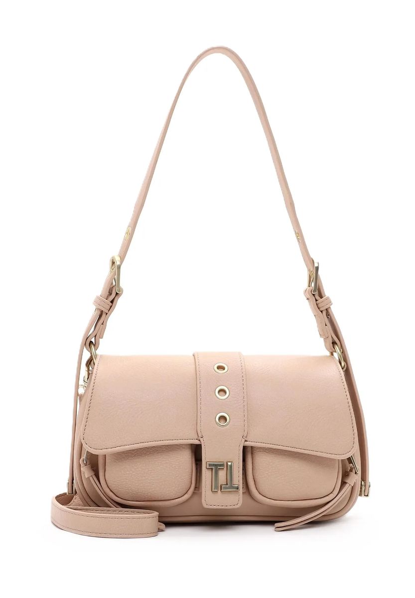 Schultertasche mit mehreren Taschen