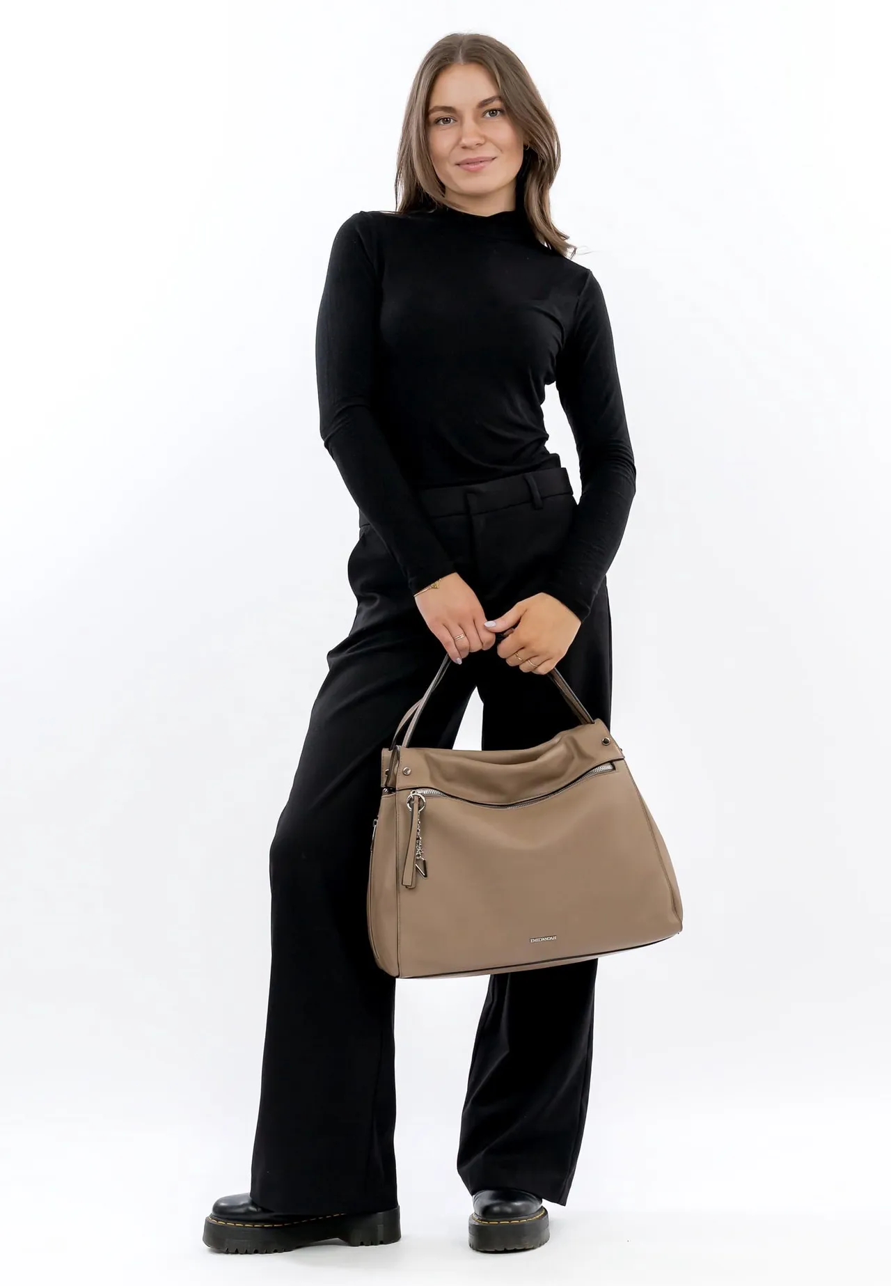 Weicher Shopper in Lederoptik
