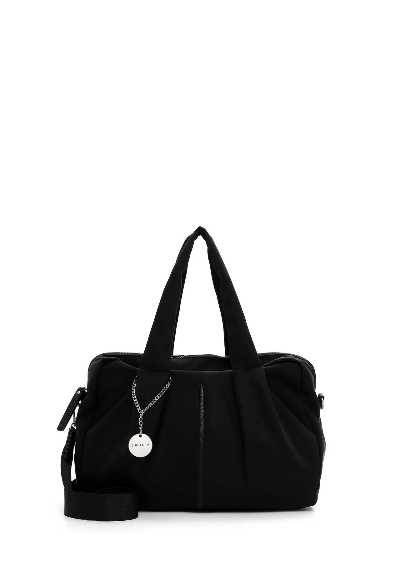 Weicher Shopper mit Anhänger