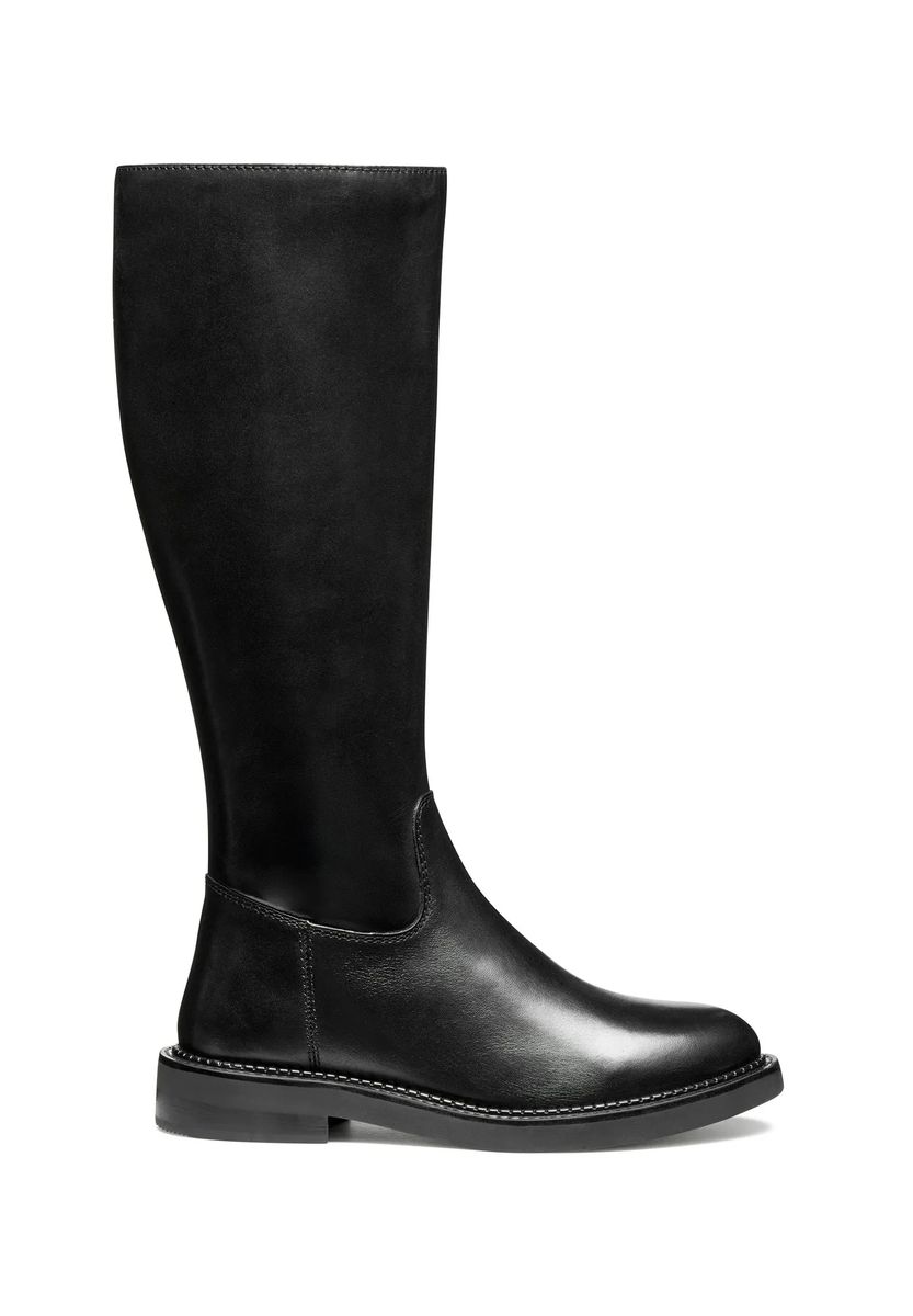 Klassische Kniehohe Lederstiefel