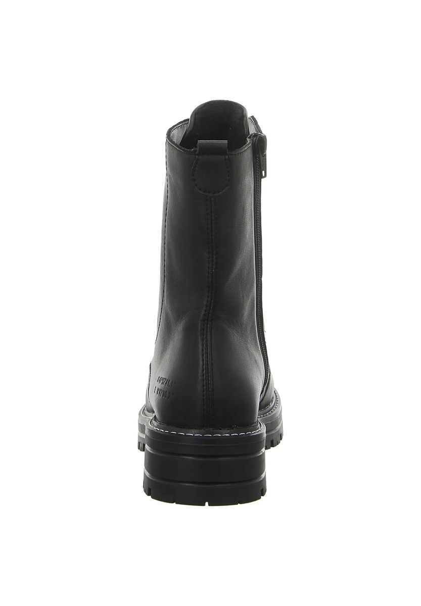 Klassische Leder-Schnürstiefel im Combat-Stil