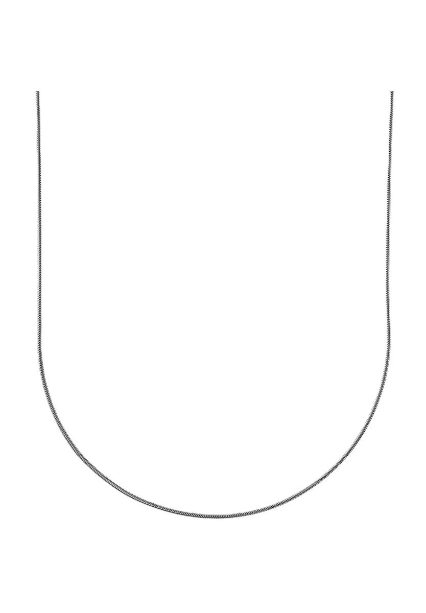 Elegante silberne Schlangenkette Halskette