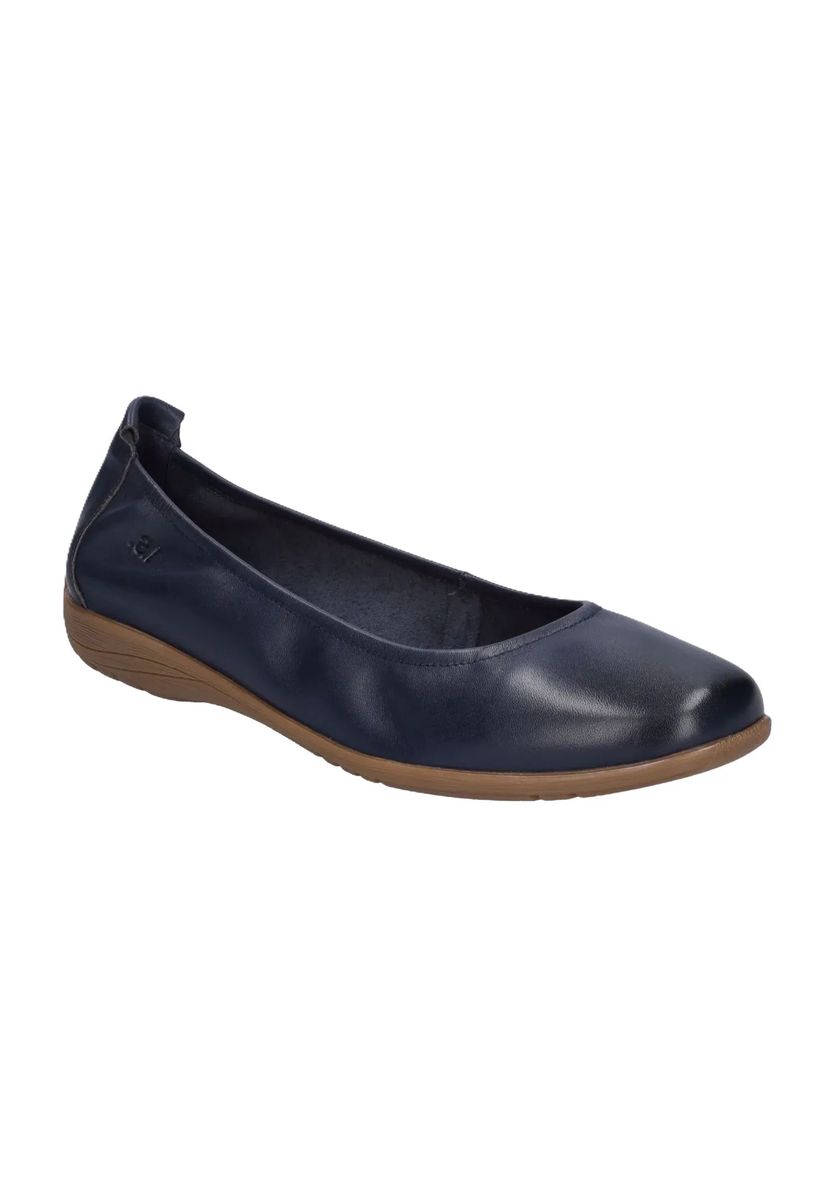 Klassische Ballerinas aus Leder
