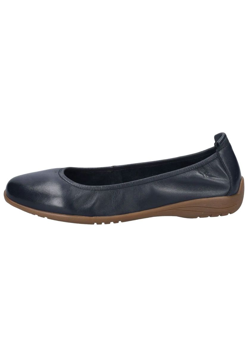 Klassische Ballerinas aus Leder
