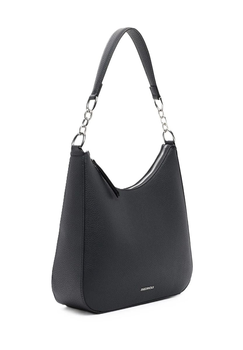 Elegante Hobo-Tasche in Narbenoptik