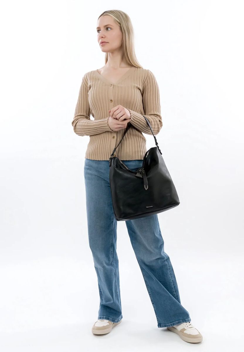Elegante Schultertasche mit Nietenverzierung