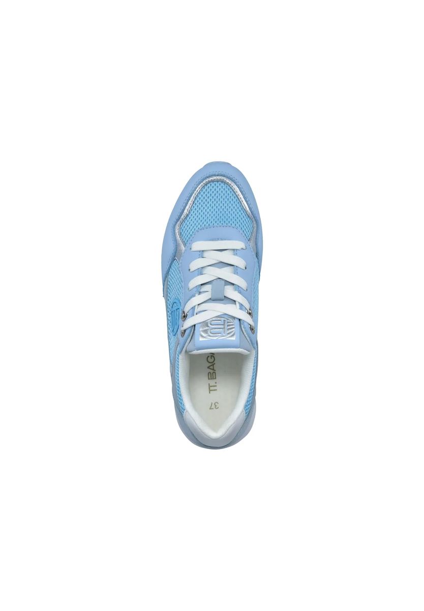 Sportliche Mesh-Sneaker im Lagen-Look