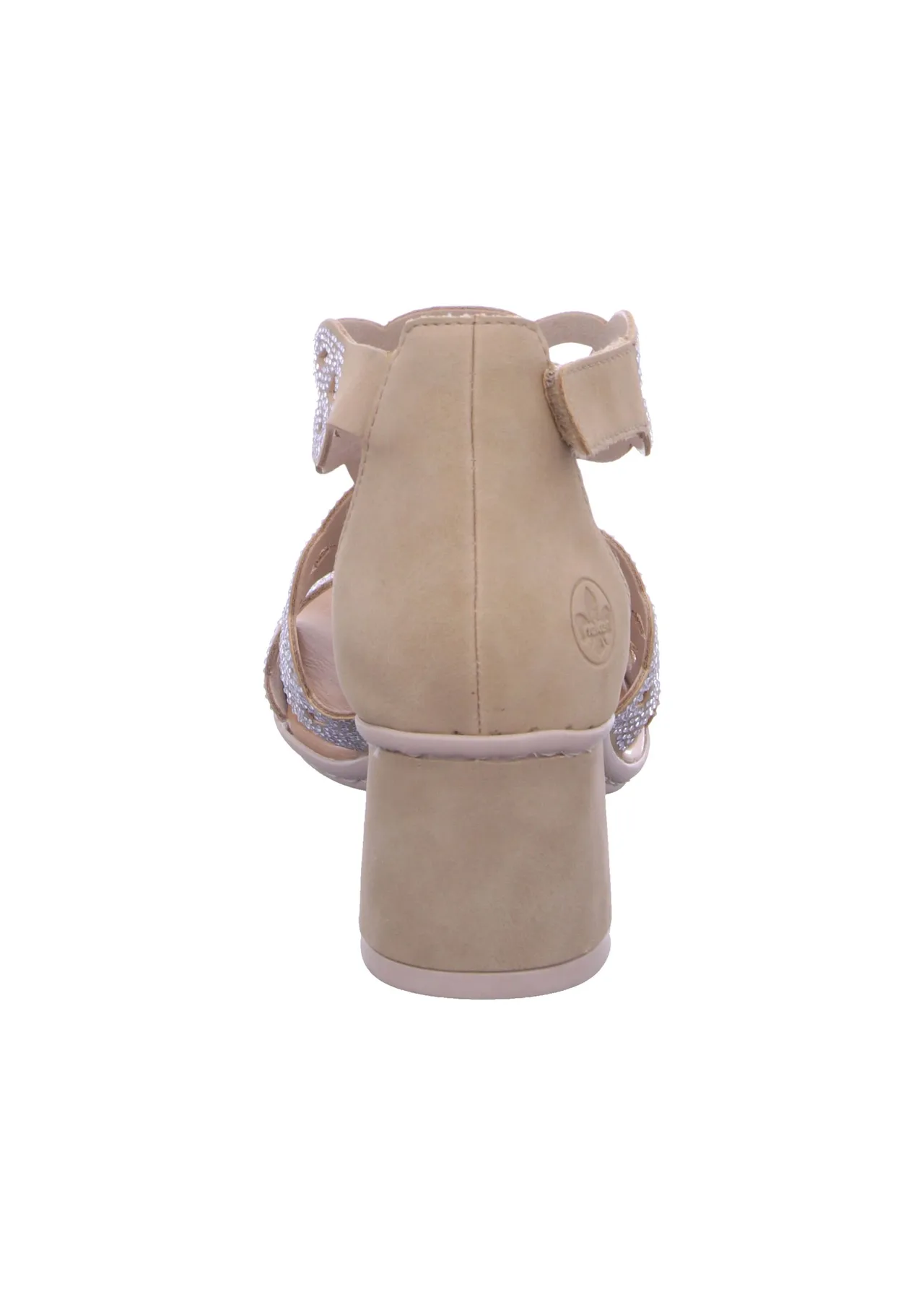 Sandaletten mit Strass und Cut-Outs