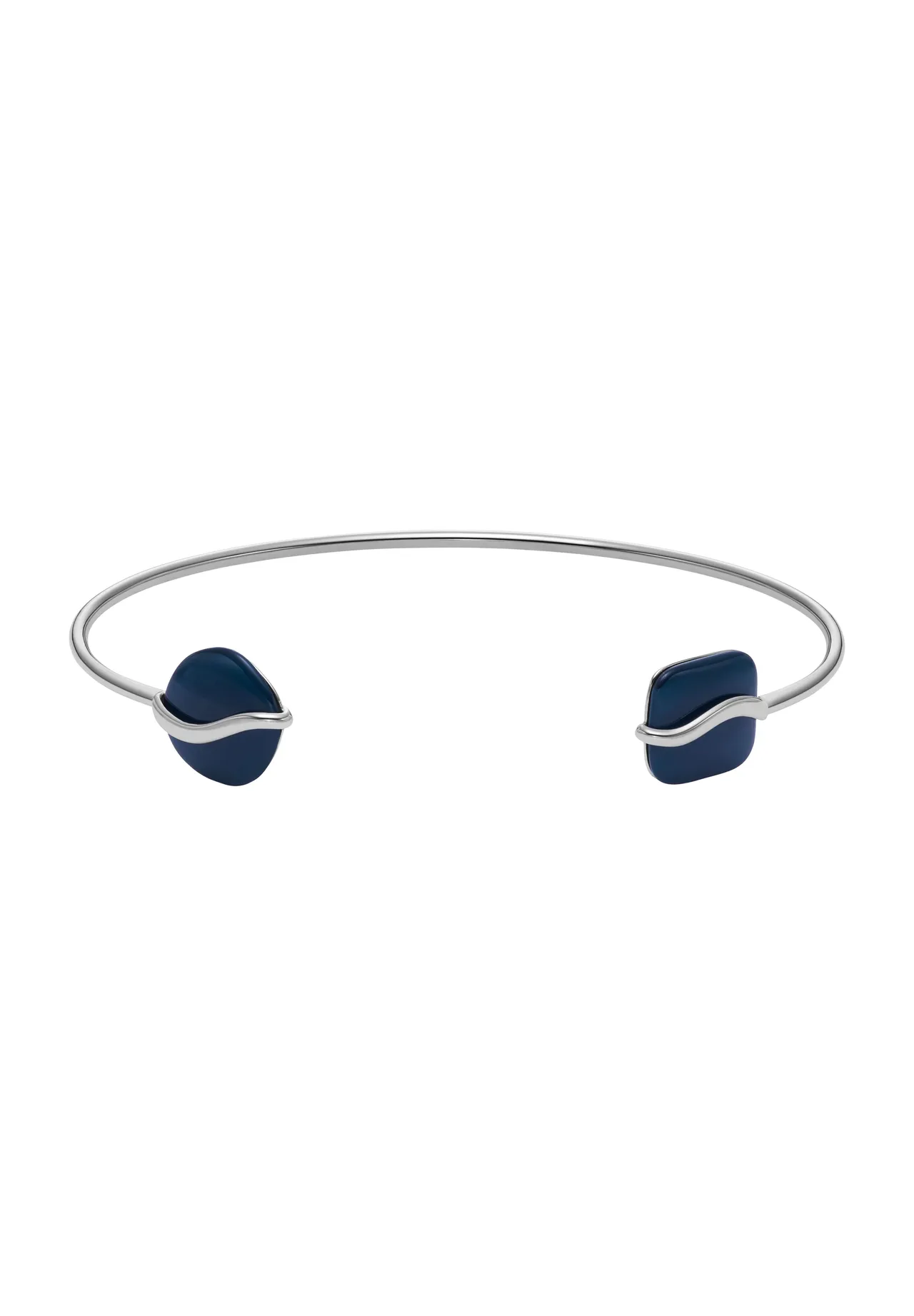 Armspange mit Meerglas-Optik