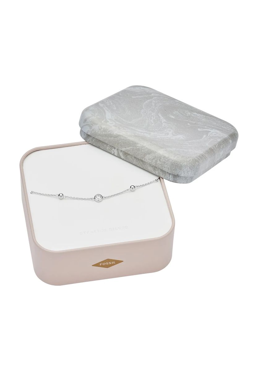 Zartes Armband mit Steinen und Kugeln