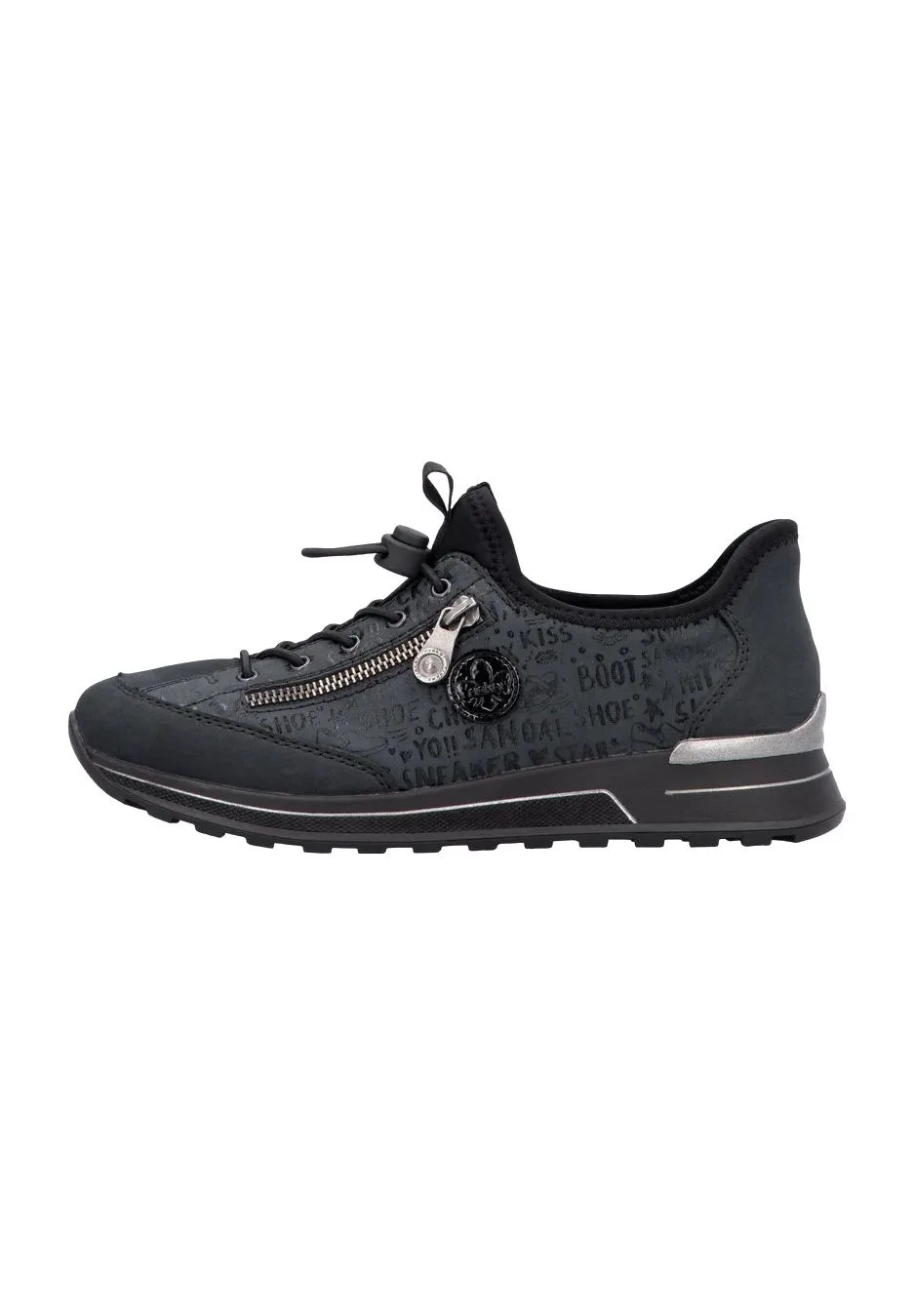Sneaker mit grafischem Print